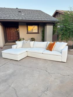 Living Spaces cloud sofa ( delivery available )