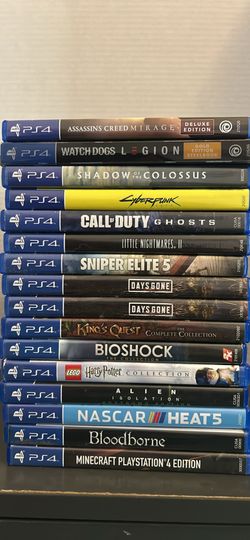 PS4 Games $20 EACH FIRM ON PRICE 