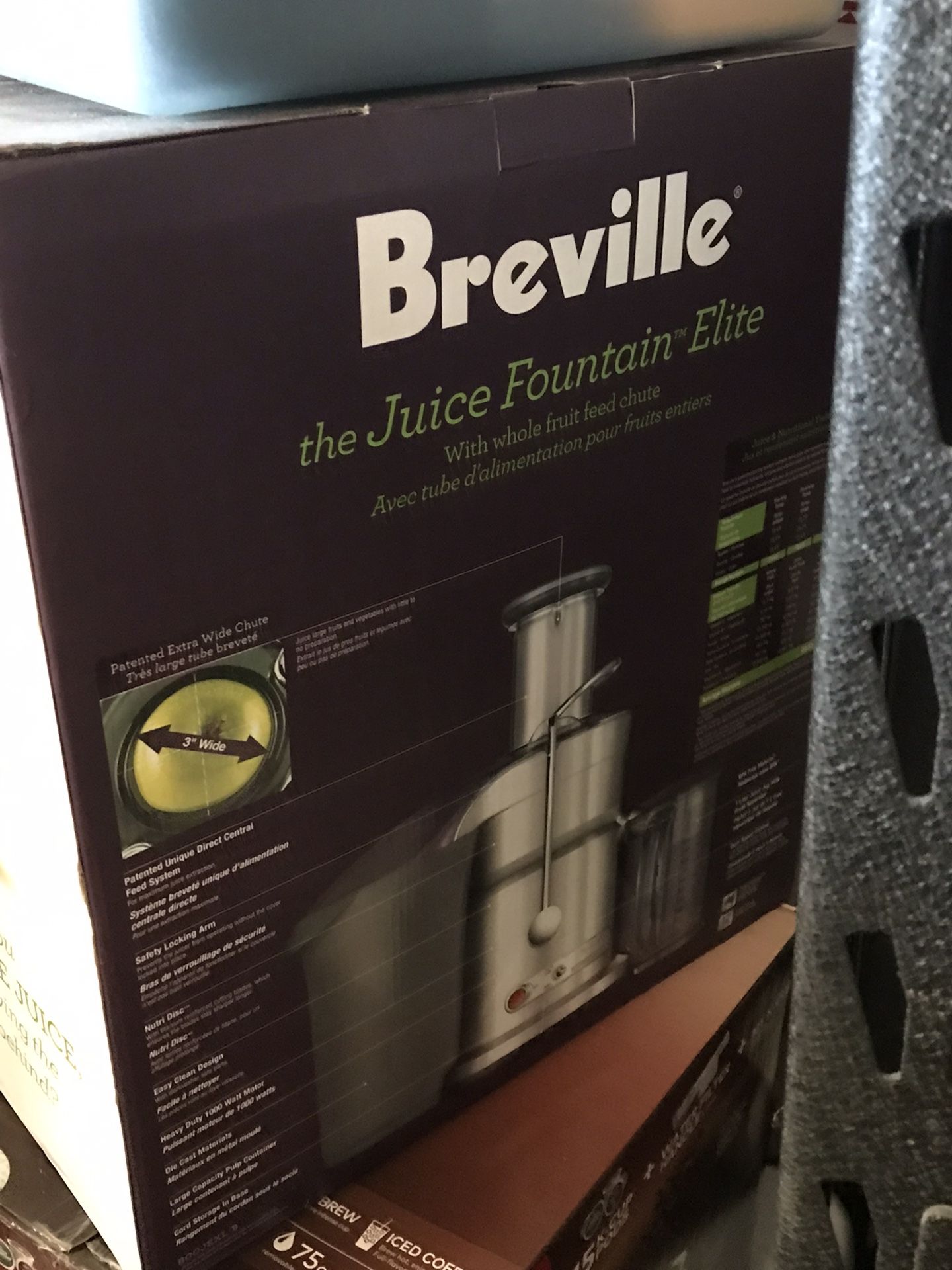 NIB Breville Juicer Fountain Elite