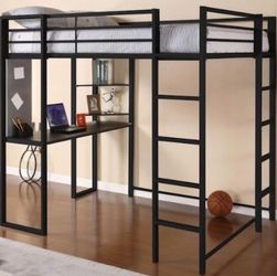 Loft Bed (no mattress, assembly required)