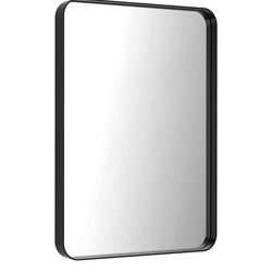 Modern metal frame mirror 30 by 20