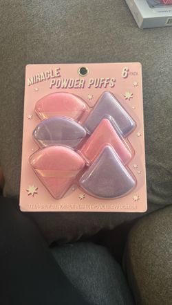 Powder Puffs 6 Pack  $5 Set 