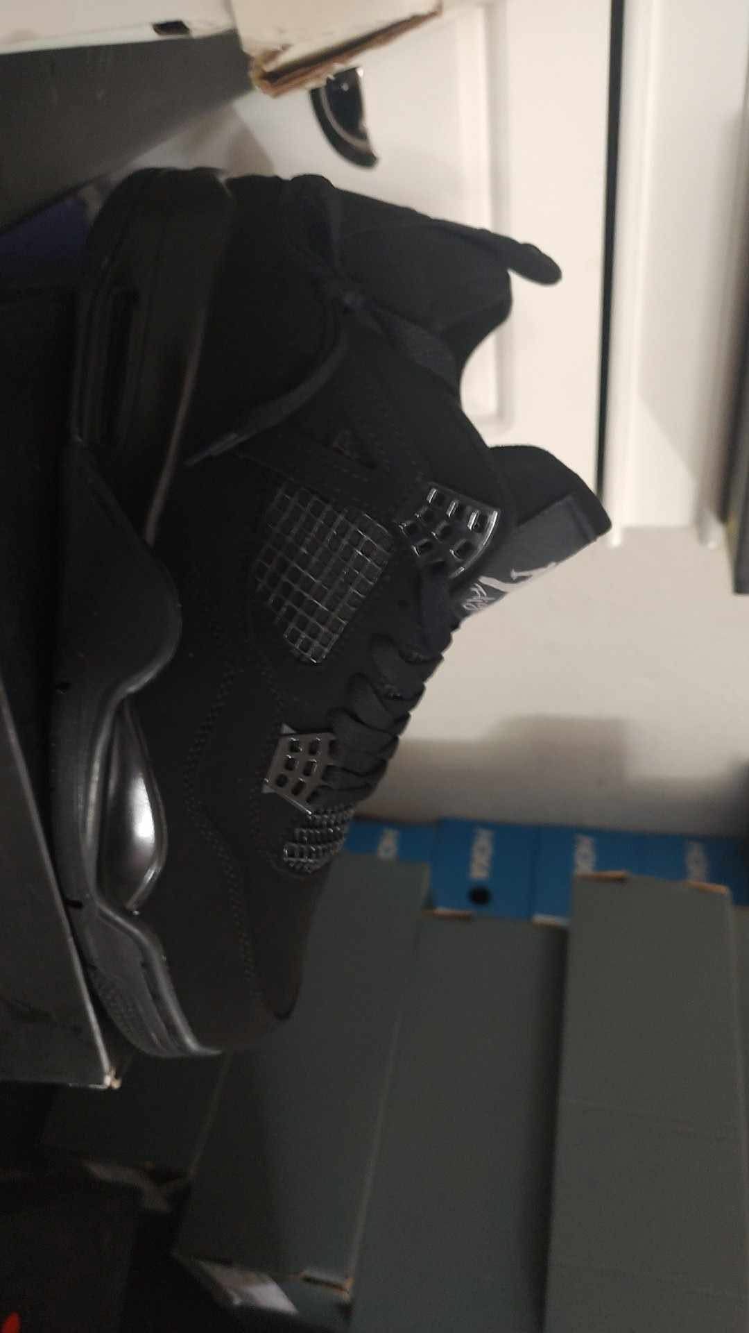 Black Cat Jordan 4s