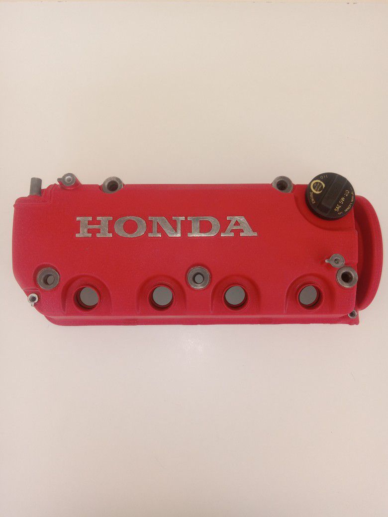 96-00 Honda Civic 1.6L SOHC Red Valve Cover