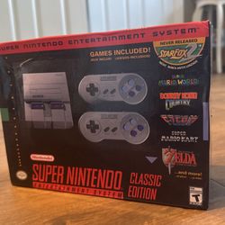 Super Nintendo Classic edition. 