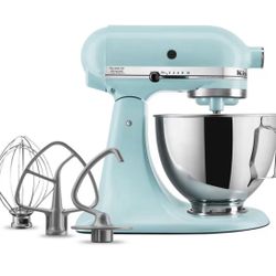 Christmas Gift KitchenAid Deluxe KSM97MI 4.5 Qt Tilt Head Stand Mixer  Blue New