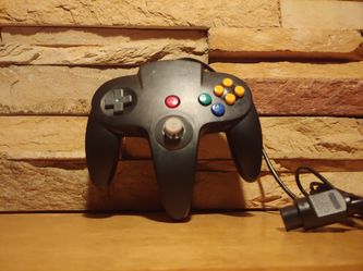 BRAND NEW Black N64 Nintendo Controller