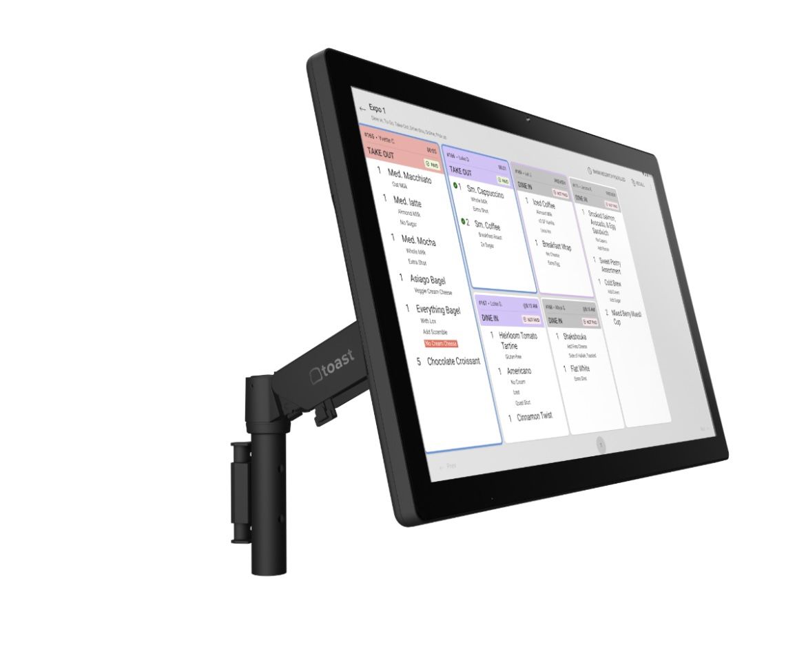 Toast Kitchen Monitor And Printer 