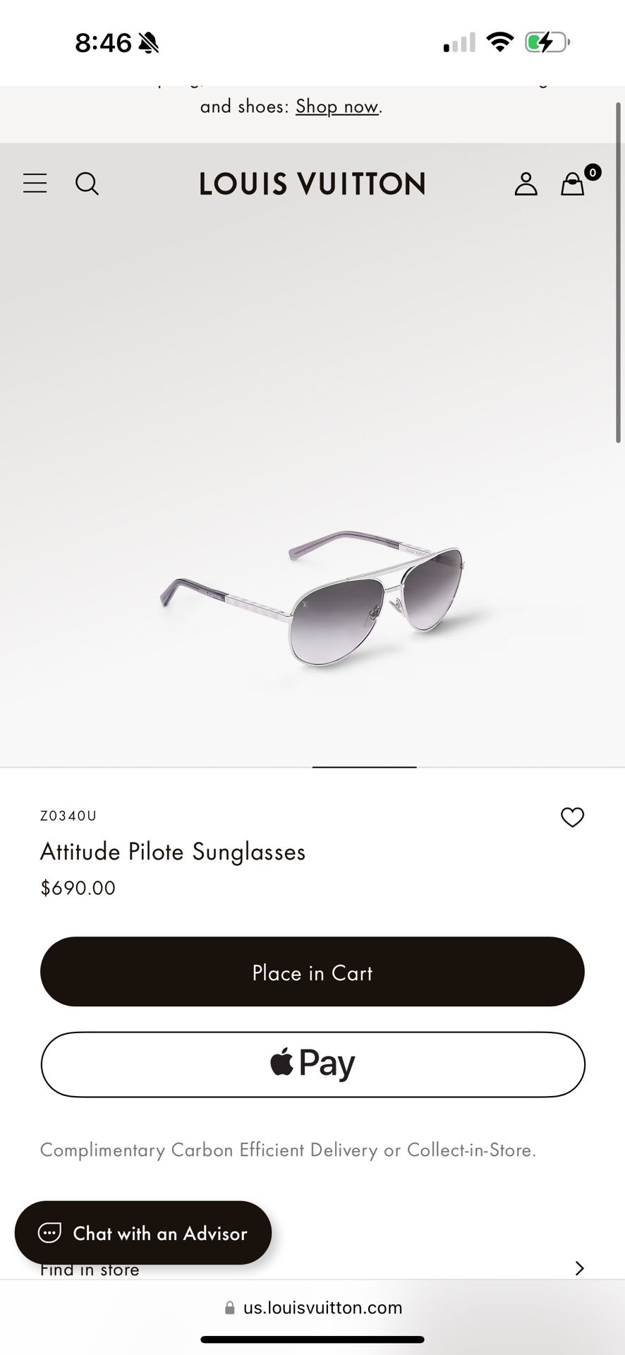 Louis Vuitton sunglasses