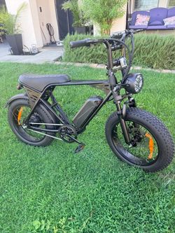 X5 , MACFOX X1 REPLICA Electric Bike for Adults, 748 Peak Ebike, 48V 15AH Removable Battery, Top Speeds 25 MPH, 20" Electric Off-Road Bike, LED Turn S