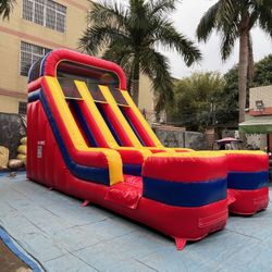 Inflatable Dry 2-Way Slide