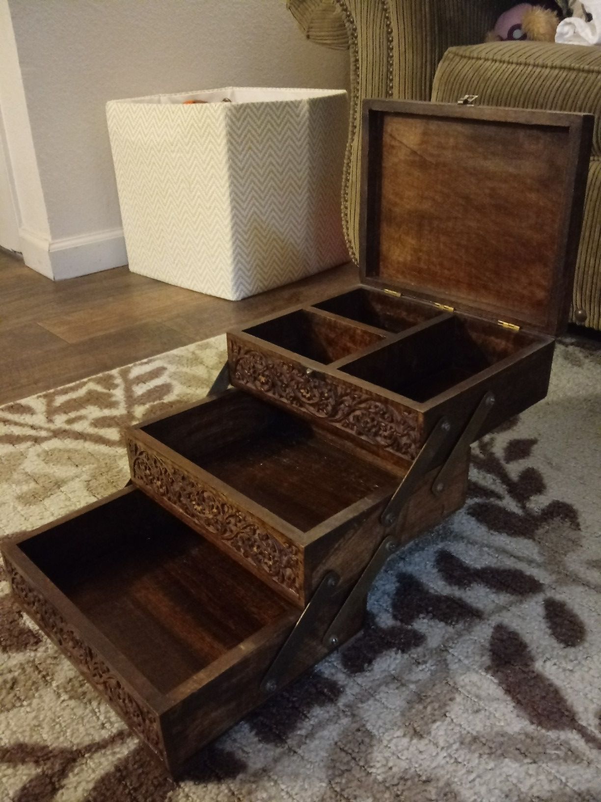 World Market Indian Jewelry Box
