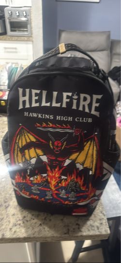 Sprayground Stranger Things Hellfire Club Backpack limited edition
