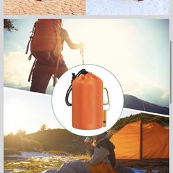 Emergency Sleeping Bag, 83"x36" Waterproof Mylar Emergency Blanket for Survival Gear and Supplies, Lightweight Survival Sleeping Bag for Camping, Hiki