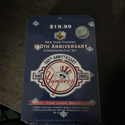 Yankees 100th Anniversary Set 2003