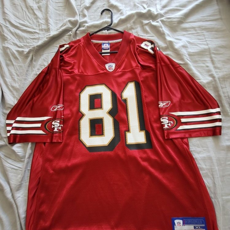 San Francisco 49ers #81 TERRELL OWENS JERSEY XL for Sale in Greenwood, IN -  OfferUp