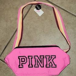 NEW NWT VICTORIA'S SECRET PINK LOGO INSULATED RAINBOW COOLER LUNCH BAG BOX LUNCHBOX