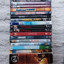 $3 each, TV Series DVDs, Brand New or Like New-Mint Condition