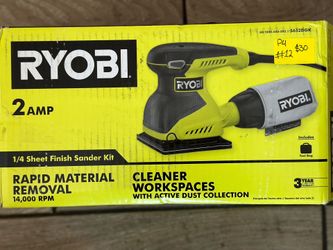 ryobi 2 Amp Corded 1/4 Sheet Sander (normal wear)