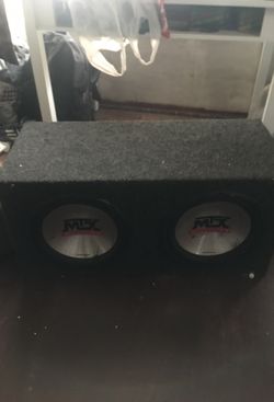 Sound system with speakers