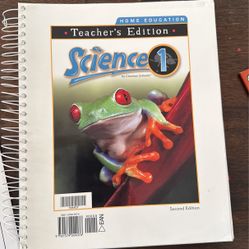 BJU Science 1 2nd edition