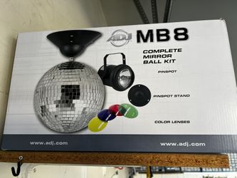 MB8 COMPLETE MIRROR BALL KIT