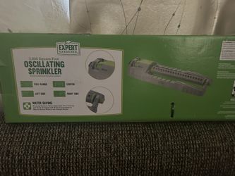 Expert Gardener 3800 Square Foot Large Area Oscillating Sprinkler with Weighted Base - $15