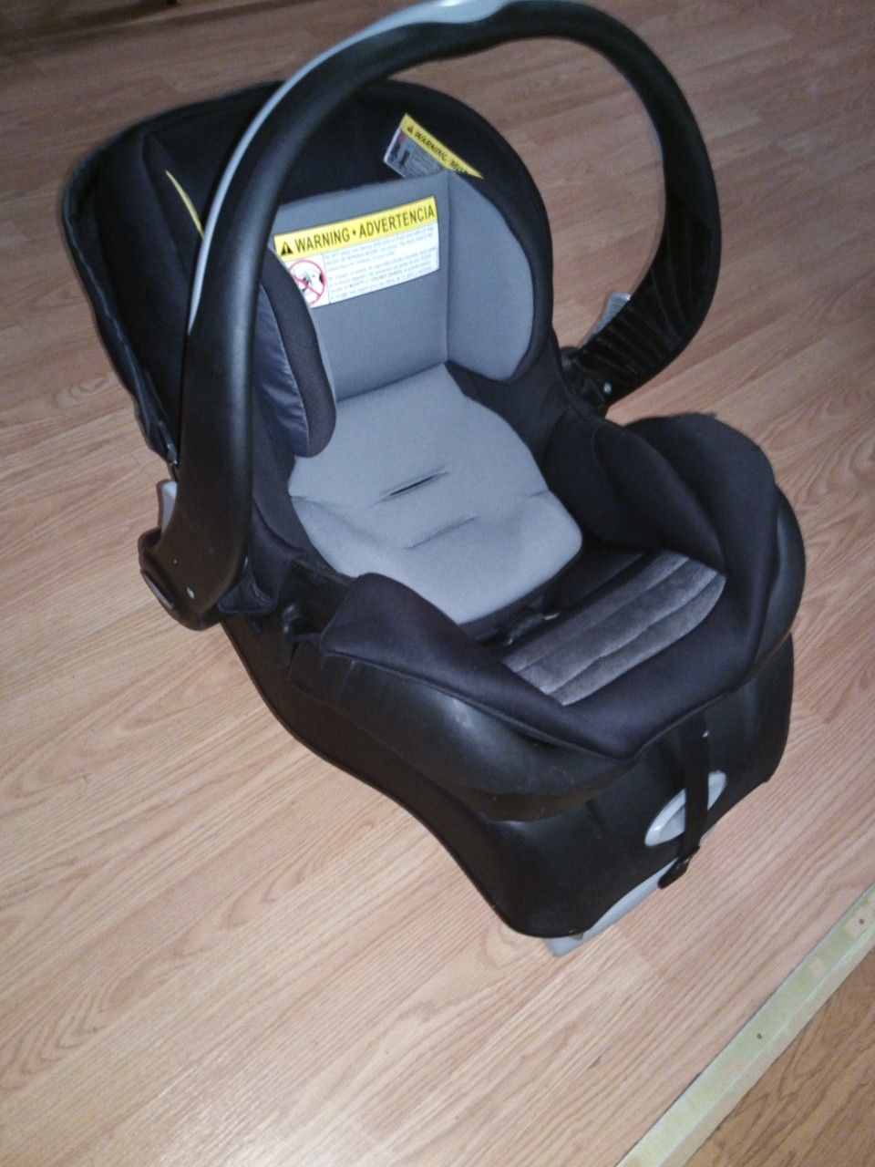 Baby car seat with booster