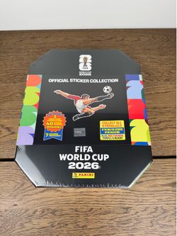 2026 FIFA World Cup with this official Panini Sticker Collection Set!