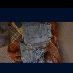 Bag Of Girls Clothes With Ticket Still On New Clothes 