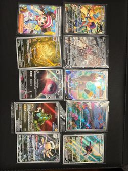 Several IR Pokemon Cards NM
