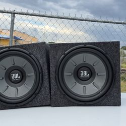 JBL 1000 WATTS SUBWOOFER WITH ENCLOSURE BOX 