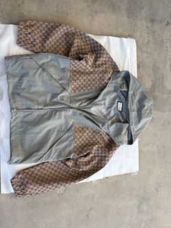 🔥 Authentic Gucci GG Canvas Monogram Hooded Jacket