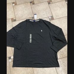 NWT U.S. Polo Assn Men’s long sleeves Tshirt size 3XL