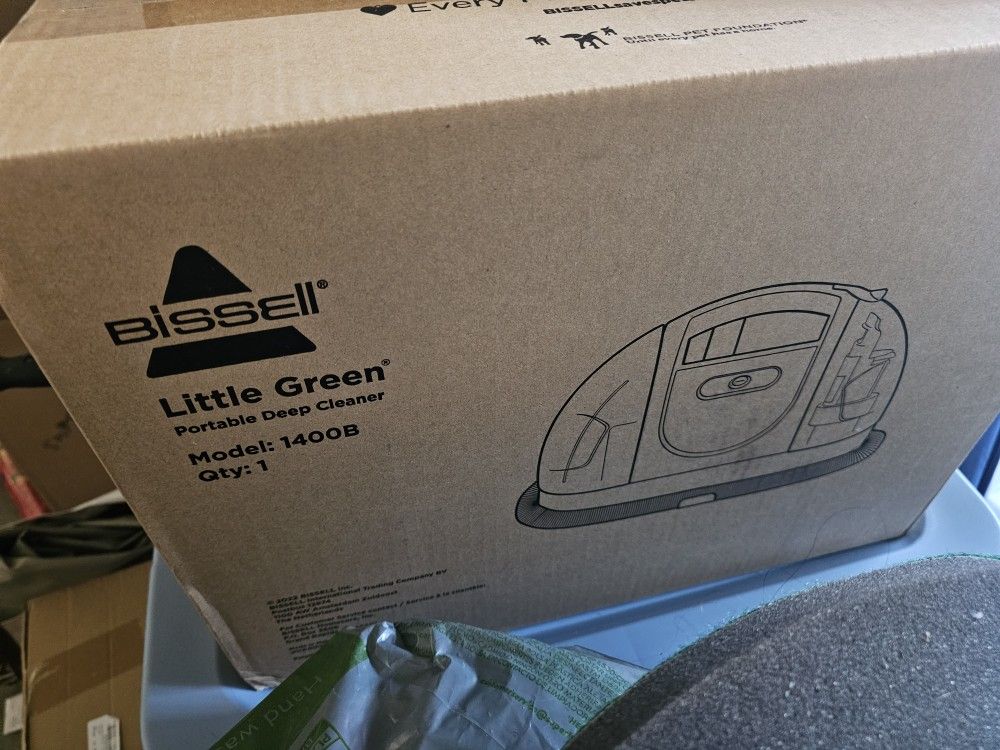 Bissell Little Green Carpet Cleaner. New In Box. Not Open