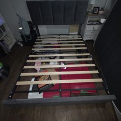  Full Bed Frame With Mattress 