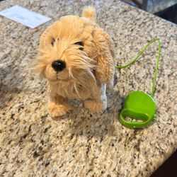 Walking/Barking Toy Dog W/ Remote Control Leash