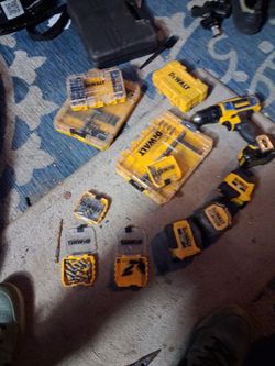 DeWalt Drill and Bit Set Bundle