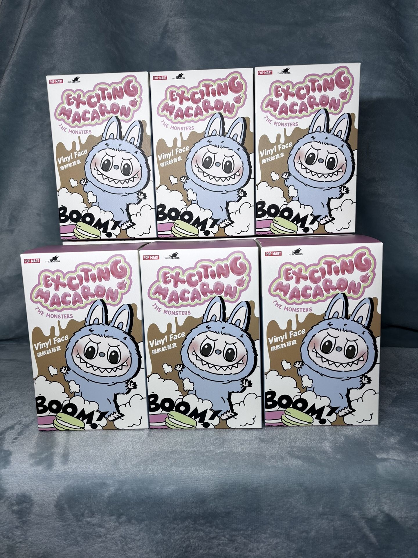 Labubu (The Monsters-Exciting Macaron vinyl Face blind Box)