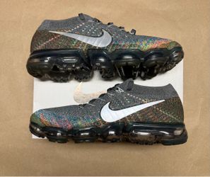 Nike Air Vapormax Grey Multi men’s size 8.5 running shoes Rare!