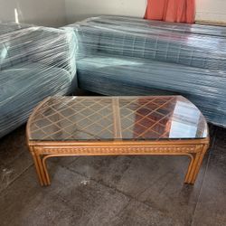 Wicker Coffee Table 