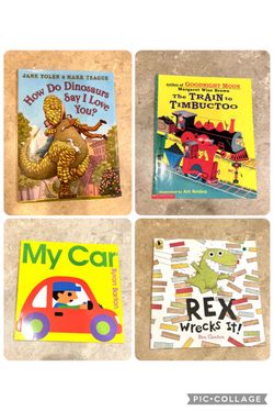 Kids books-NEW-dinosaur, train, car, fiction, Classroom, Teacher, Reading