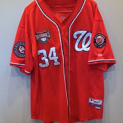 Majestic XL Washington Nationals Jersey | SidelineSwap