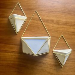 Geometric Wall Hanging Planters
