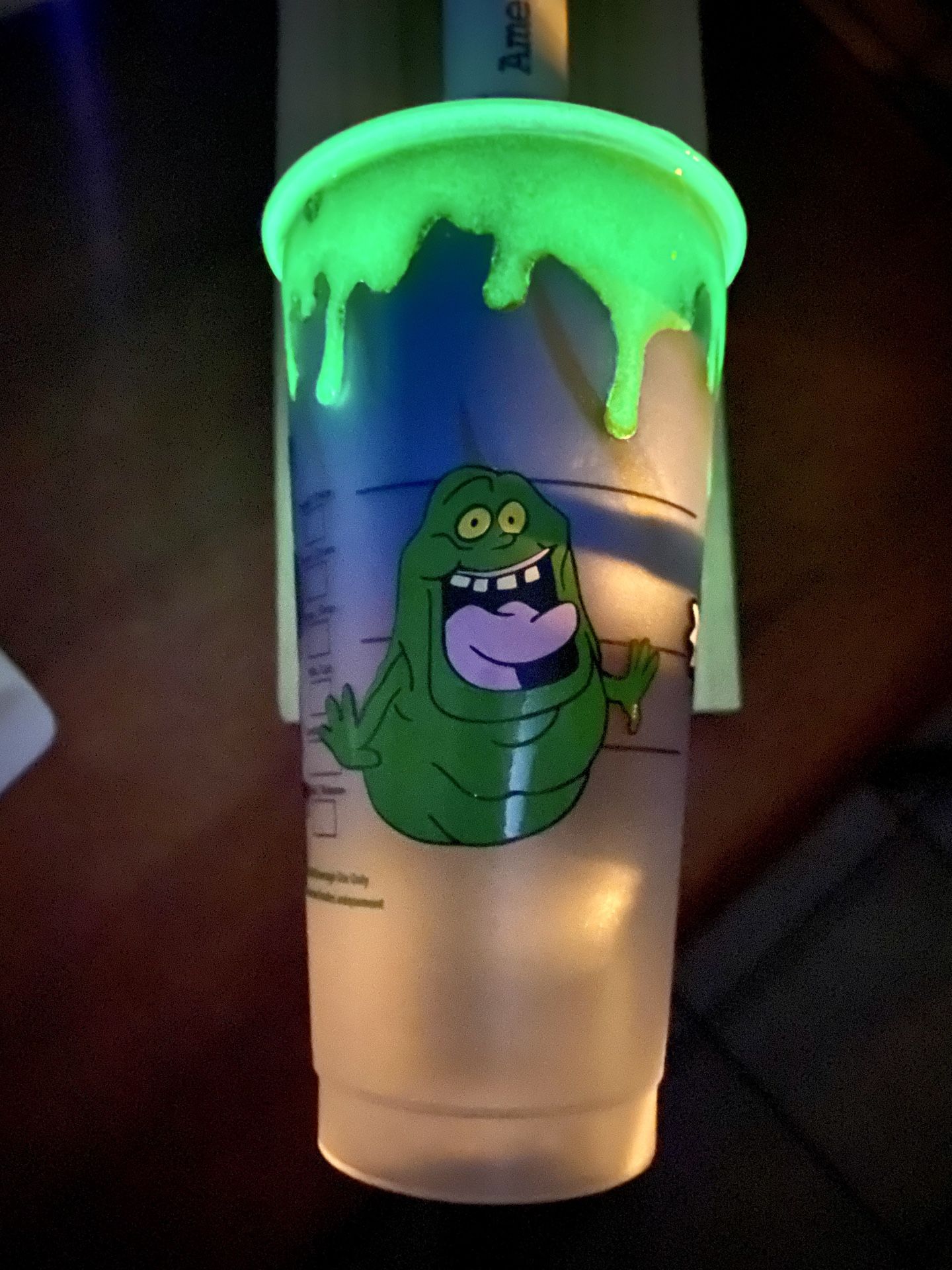 Glow in the Dark Ghostbusters Starbucks Tumbler
