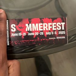 2025 SummerFest Tickets General Admission 