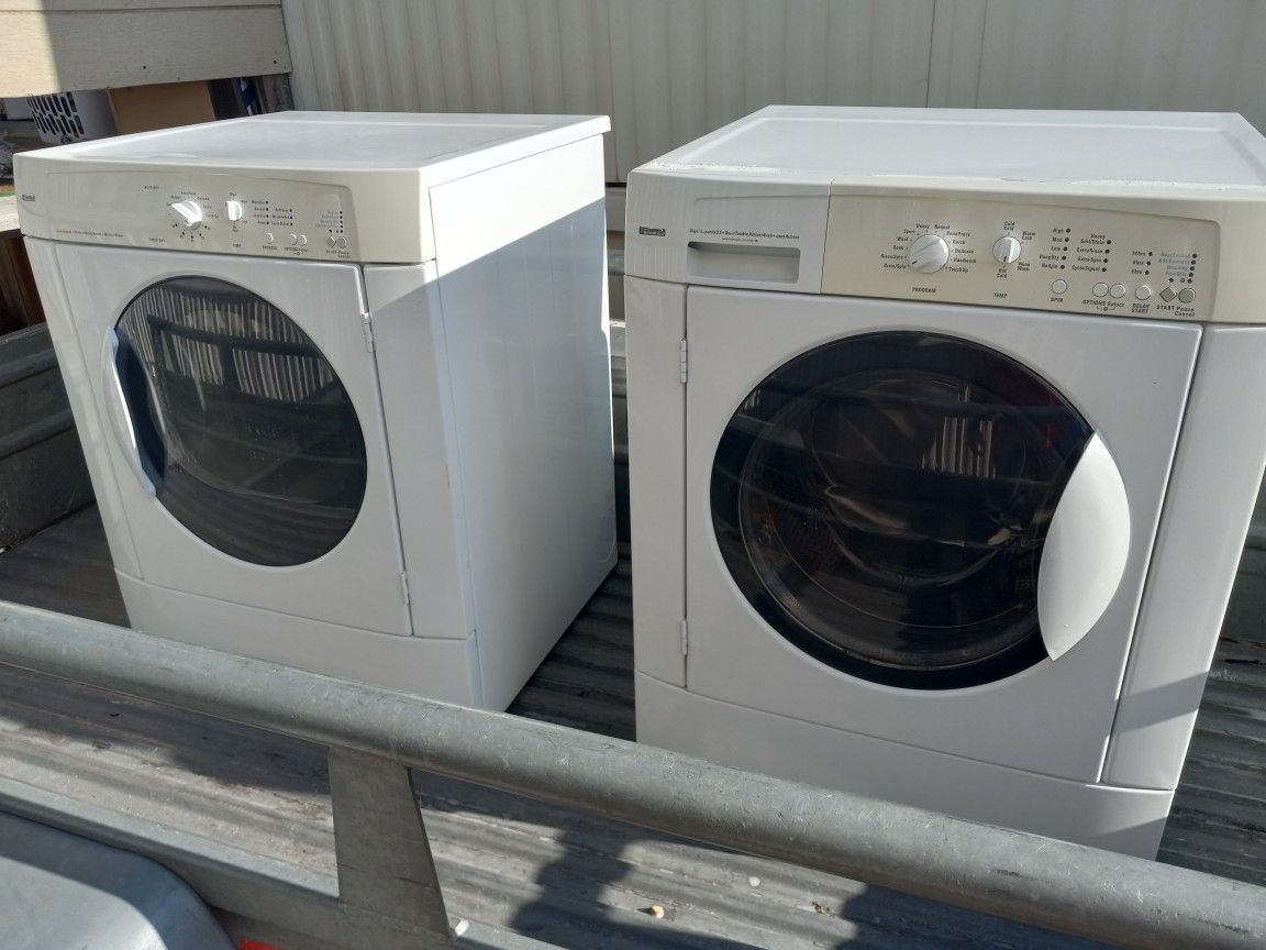 KENMORE WASHER AND DRYER