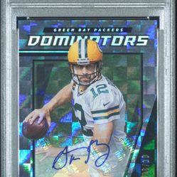 Aaron Rodgers Auto PSA 