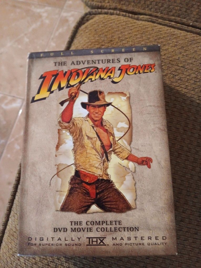 The Adventures of INDIANA JONES DVD Movie Collection 