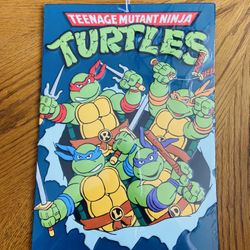 Ninja Turtle Metal Wall Plaque Decor